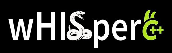 whisper.cpp logo